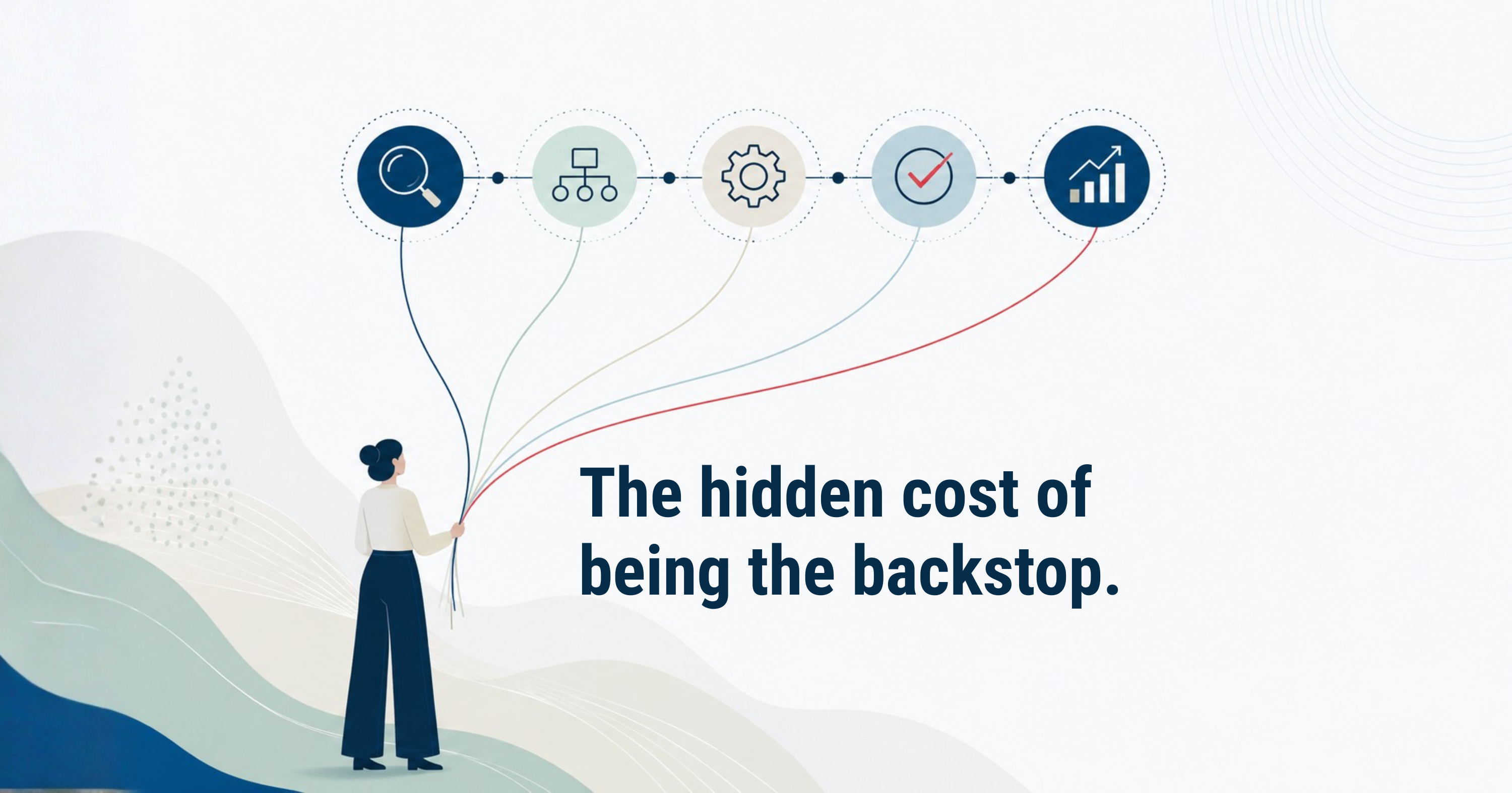 Delegation isn't the problem. Your operating model is.
